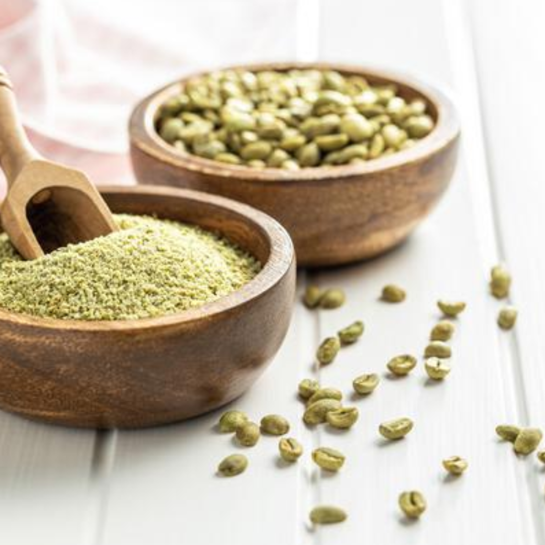 ERZSI Natural Green Coffee Powder | Pure Unroasted Arabica Beans for Weight Loss & Detox | High Chlorogenic Acid | Weight Loss Supplement