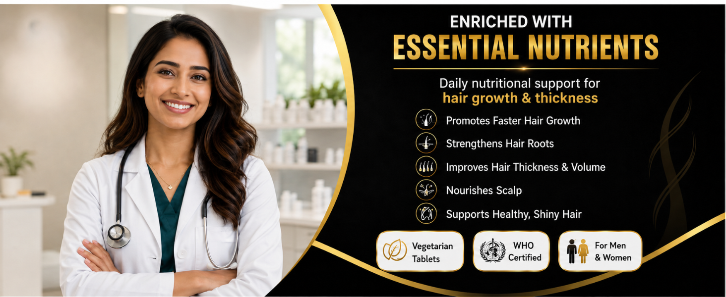 ZEAL PHARMACURE Hair Vitamins Tablets for Growth & Thickness | Biotin, Vitamins, Minerals & Amino Acids | Hair Fall Control Supplement for Men & Women | Multivitaz Hair Grow+ Vegitarian Tablets (30 TABLET)
