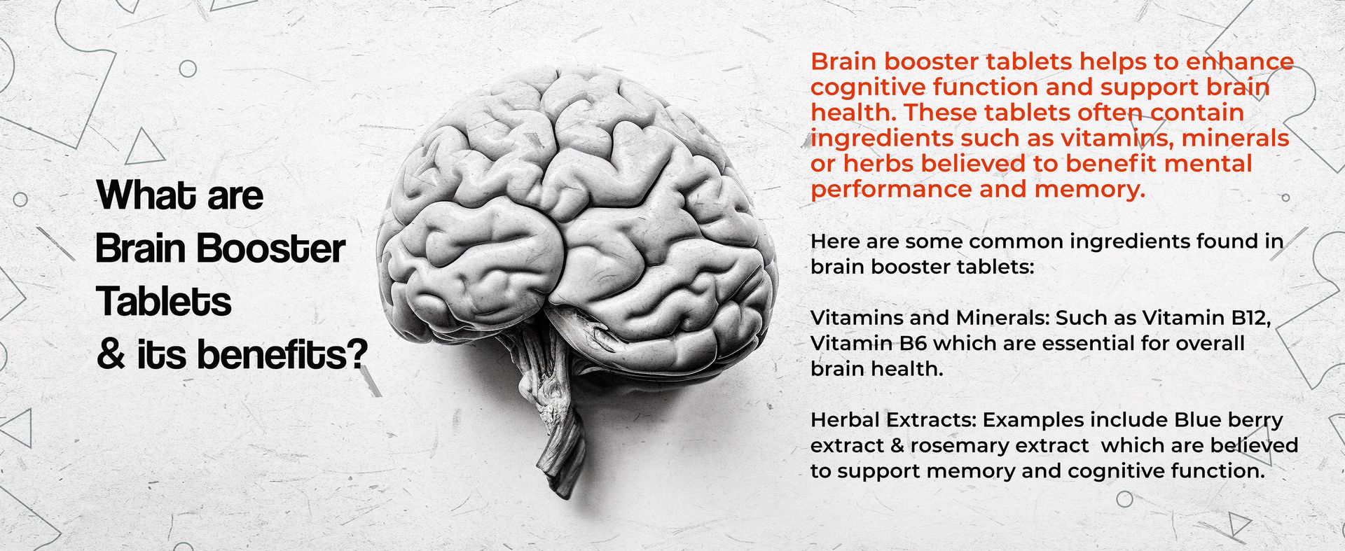 Health Veda Organics Plant-Based Brain Booster with Ginkgo Biloba & Brahmi – Supports Memory, Focus & Concentration – 60 Veg Capsules