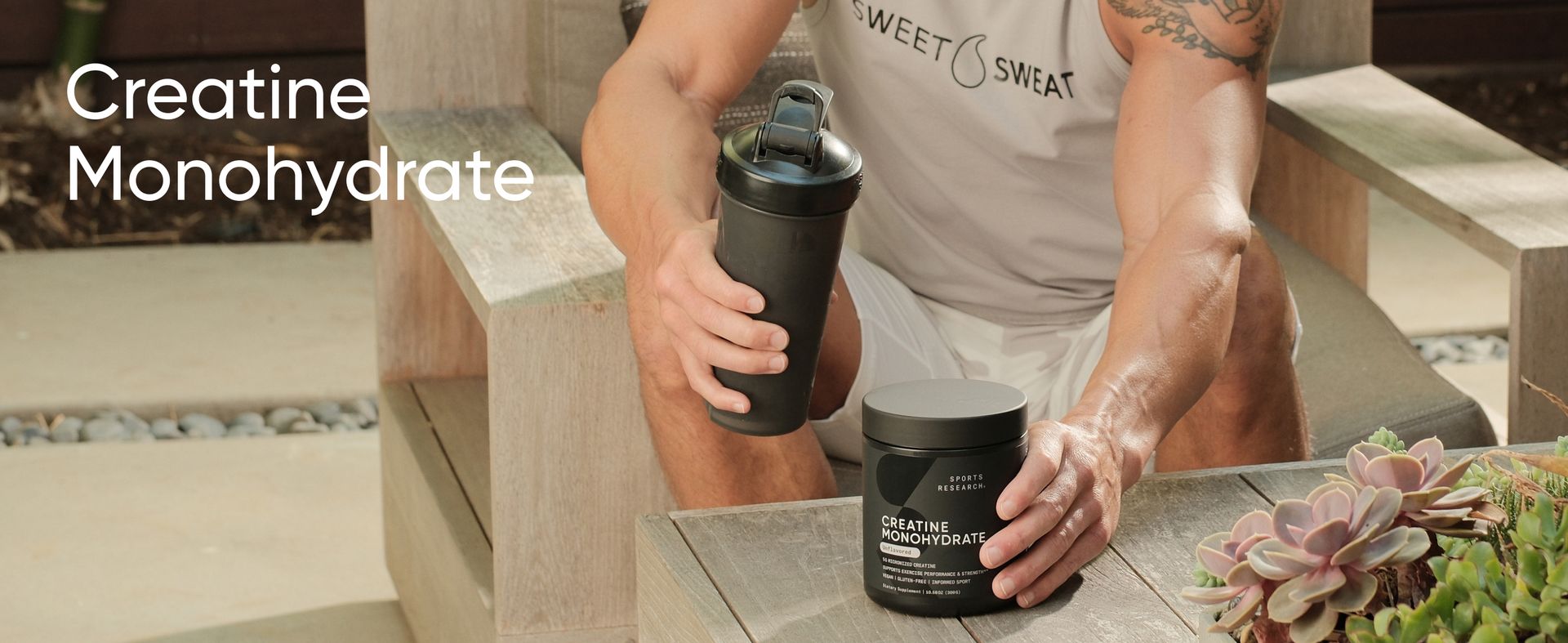 Sports Research® Creatine Monohydrate Powder 5g, Unflavored (100 Servings)
