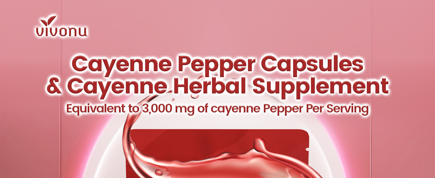 VivoNu 12-in-1 Cayenne Pepper Softgels Supplement, 80 Day Supply