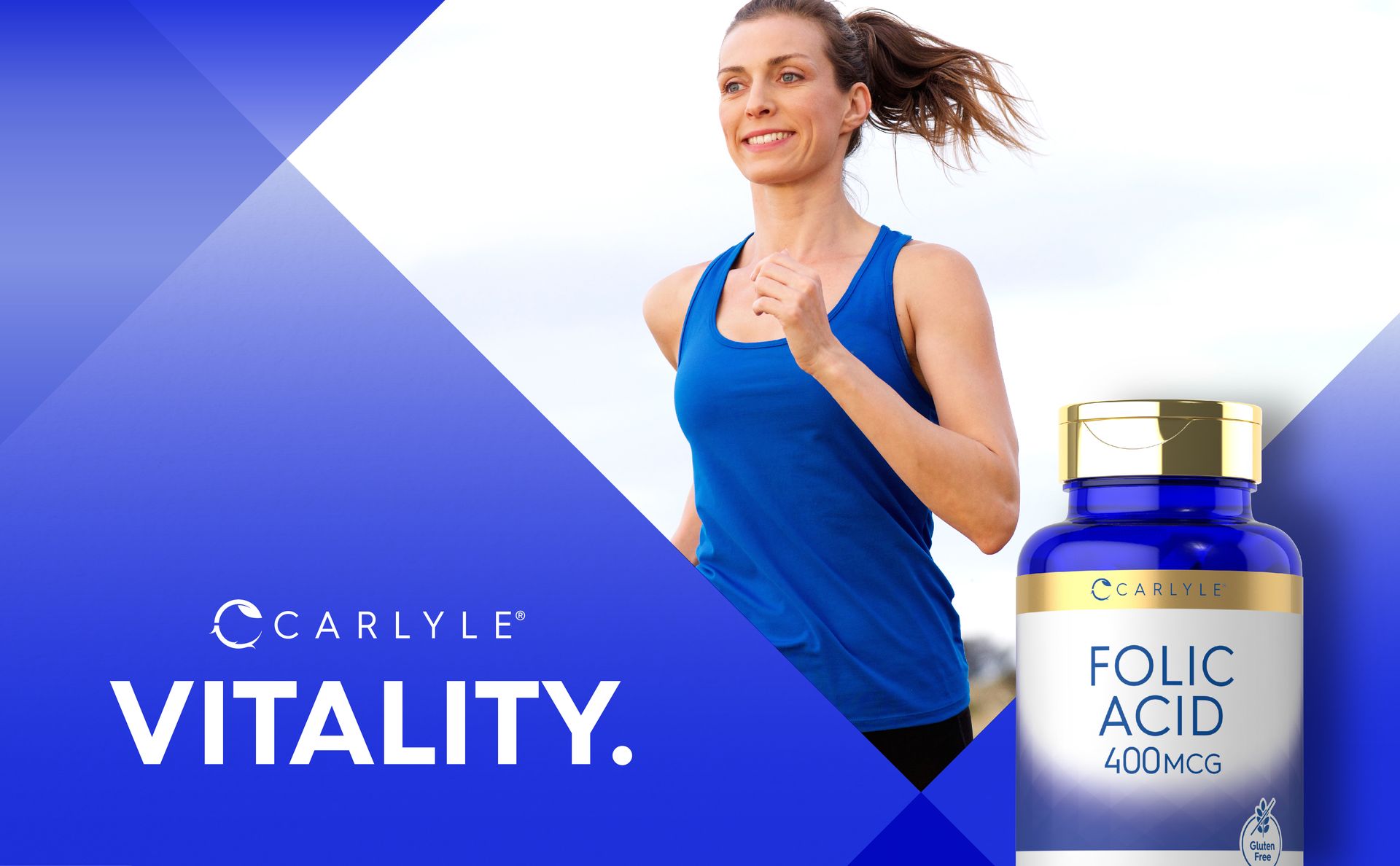 Carlyle Folic Acid 400 mcg | 400 Tablets