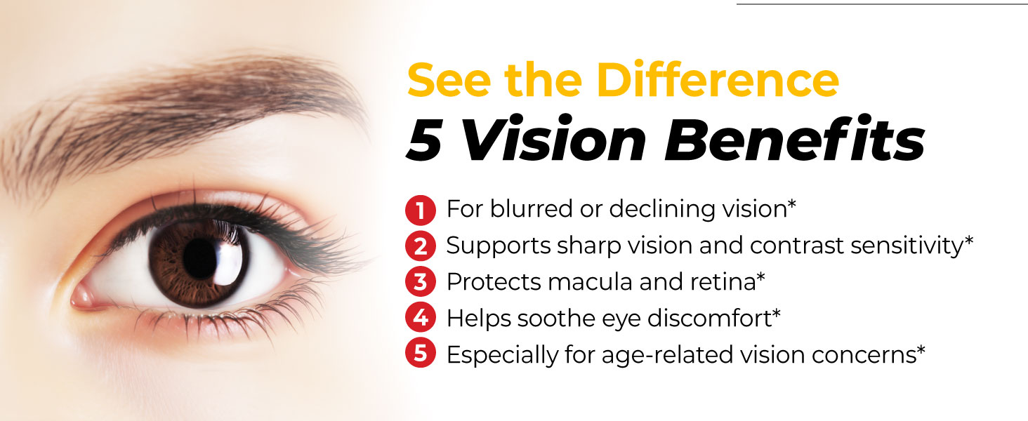 AFC Japan Ultimate Vision PRO Eye Vitamin Supplement - Lutein & Zeaxanthin