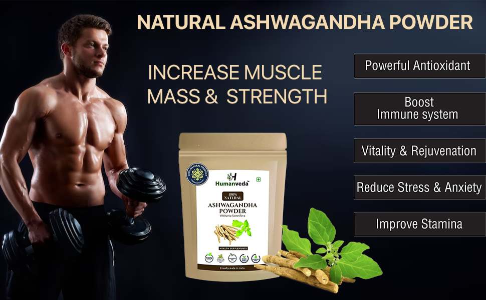 Natural Ashwagandha Powder and Shatavari Powder - For Immunity Booster, Womens & Mens Health Care, 100g Each (100 * 2=200g)