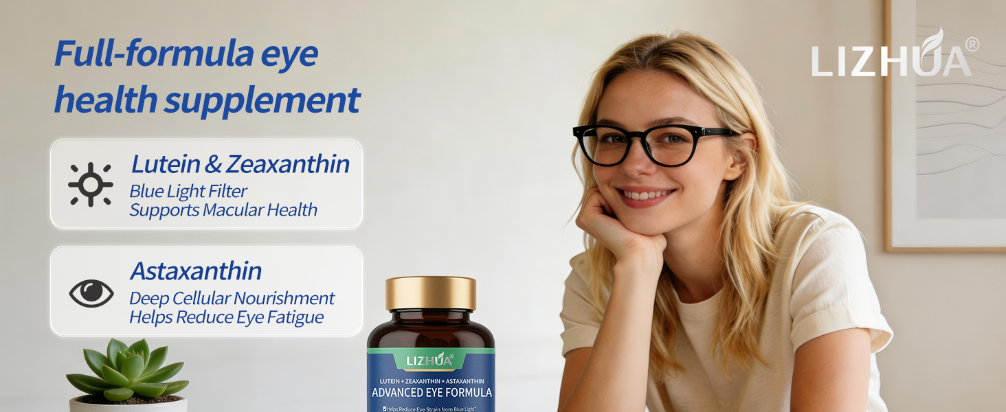 Lutein and Zeaxanthin Supplements,40mg+8mg,Astaxanthin,120 Veggie Caps