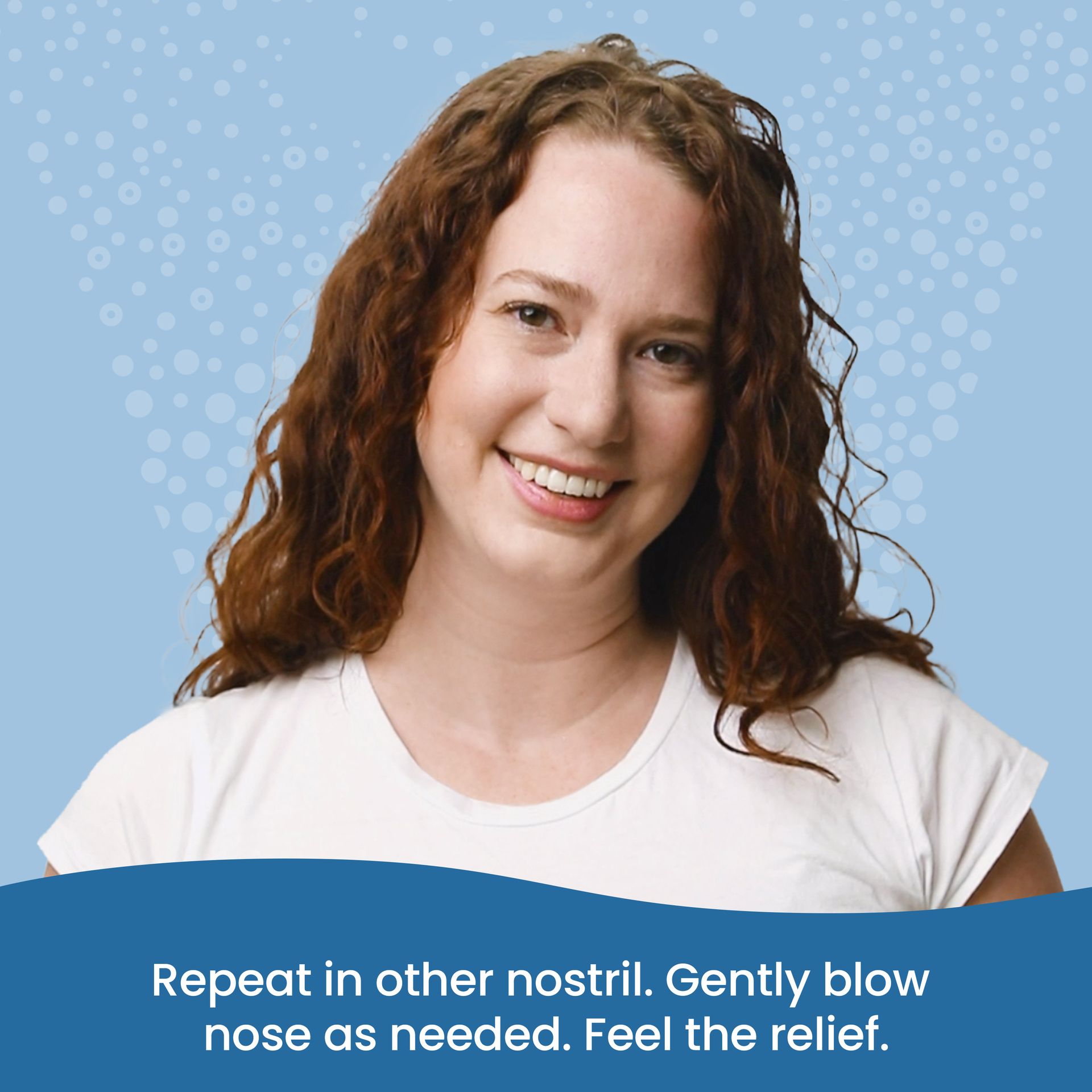 Breathe Right Sparkling Saline Rinse Spray, Relieves Nasal Congestion, 4oz