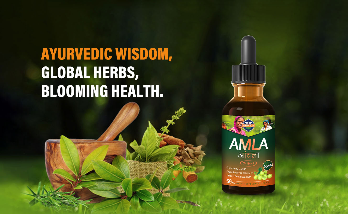 Amla Indian Gooseberry Liquid Extract Drops for Immune Support