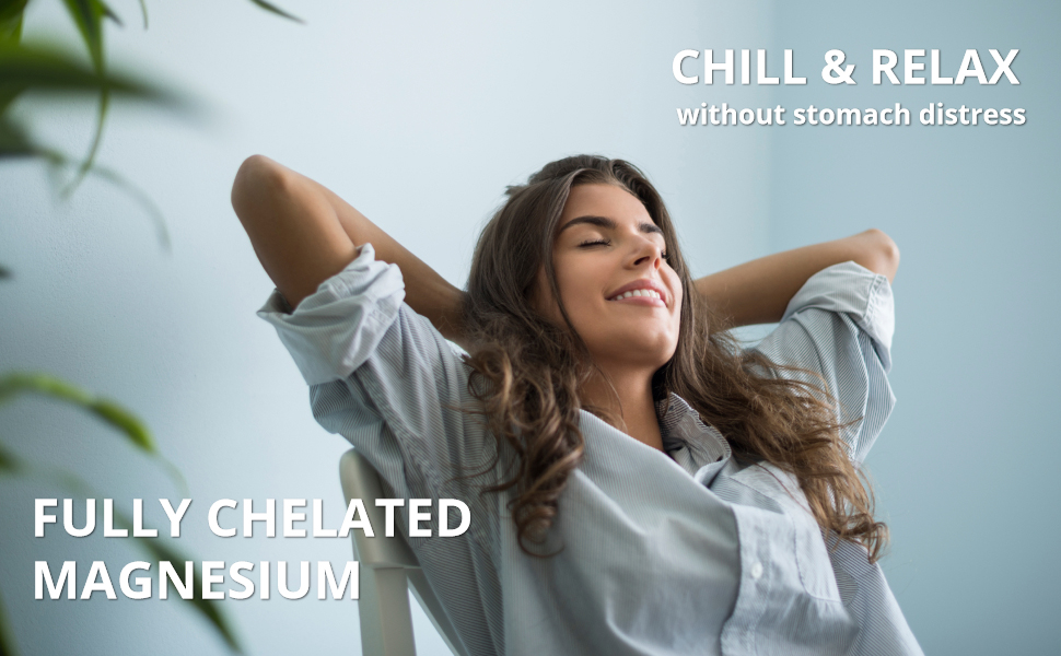 UpNourish Magnesium Glycinate Chelate 500mg Capsules - Highly Absorbable Pure Chelated Magnesium Supplement