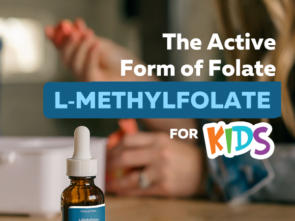 Organic Kids L-Methylfolate + Methyl B12 Cofactor, MTHFR Sublingual Form