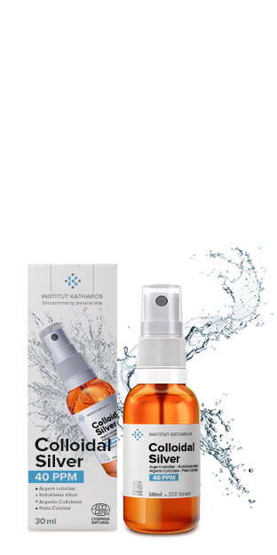Premium Colloidal Silver Spray 40 PPM 1 fl oz ● 100% Natural ● Ebook Inc. ● Superior Concentration, Smaller Particles = Better Results ● Certified by 3 Independent Laboratories ● We are Specialists.