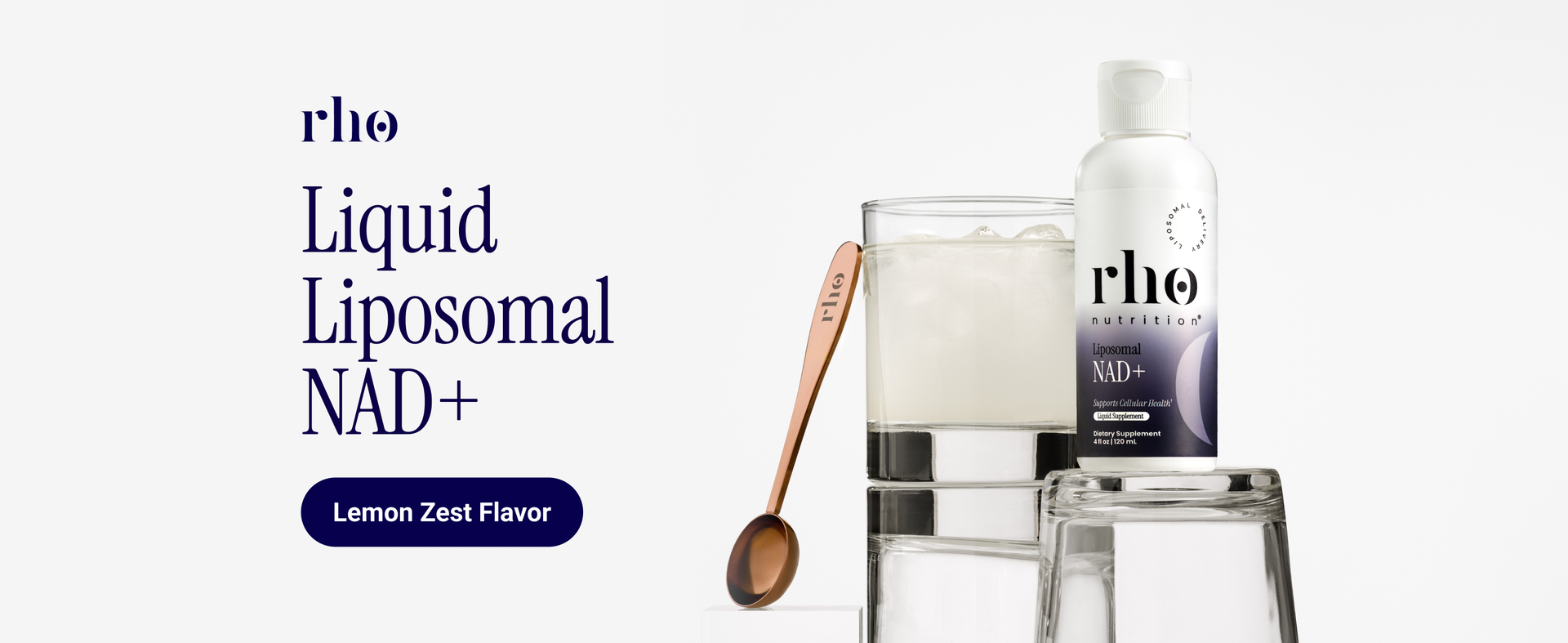 Rho Nutrition Liposomal NAD+ Liquid Supplement