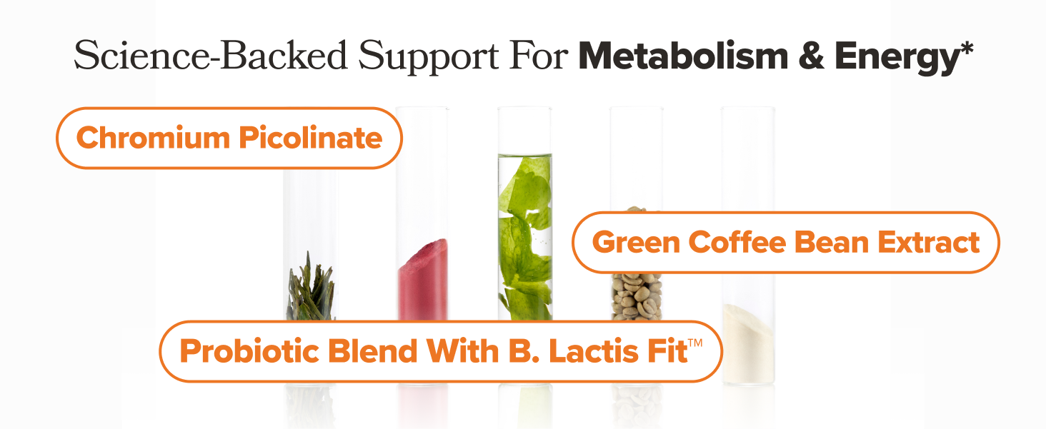 URO Metabolism + Probiotic for Energy & Gut with Chromium – 30-Day Supply