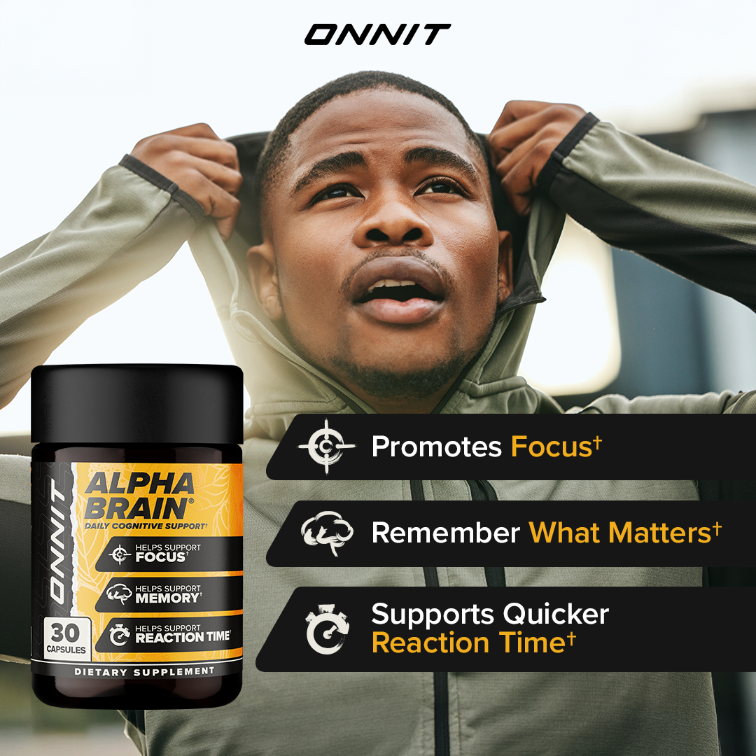ONNIT Alpha Brain Nootropic Brain Supplement for Focus & Memory, 90 Count