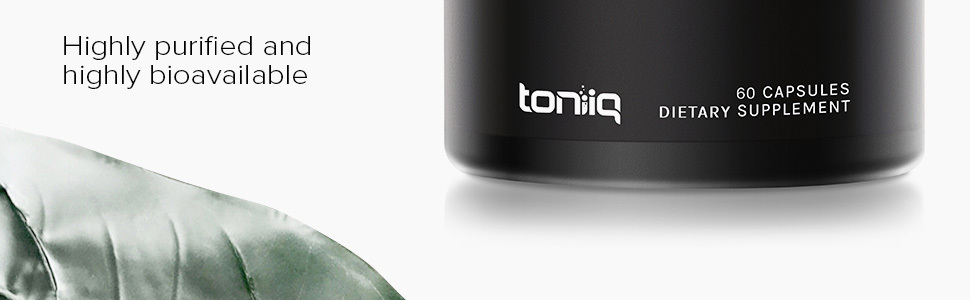 Toniiq NMN Supplement 1200mg – Third Party Tested Stabilized Capsules