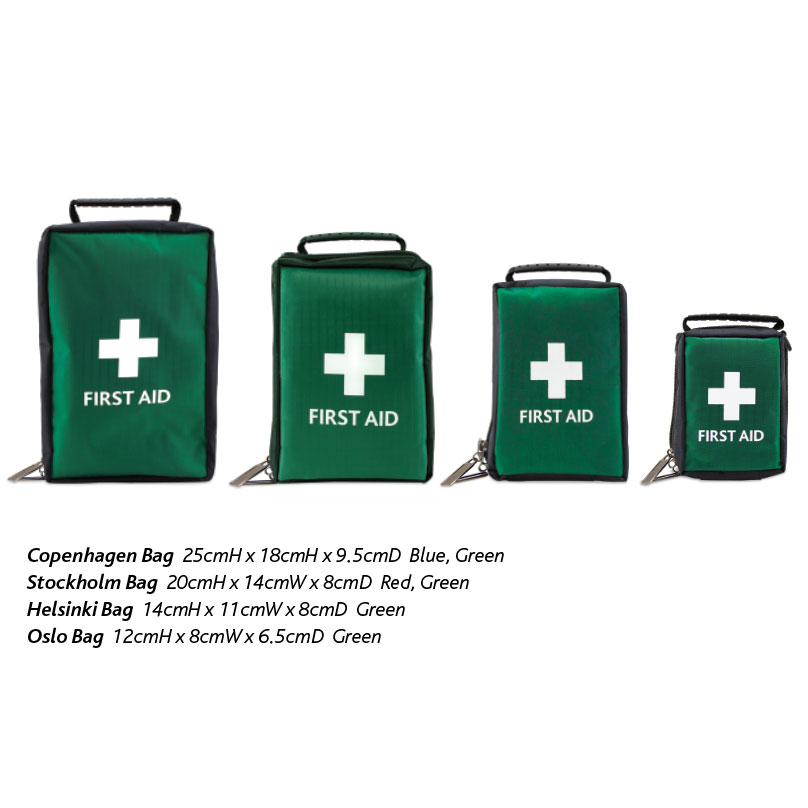 Reliance Medical Green Scandi Copenhagen First Aid Bag