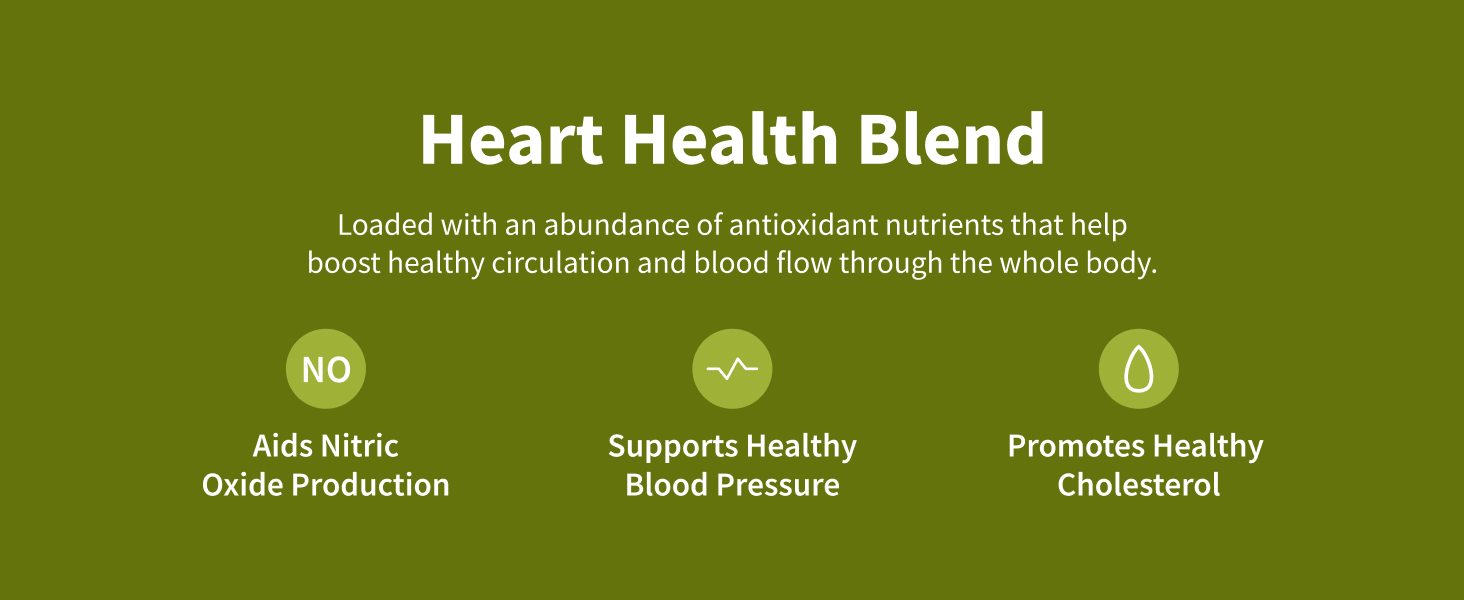 Snap Supplements Heart Health Support Supplement with Beets, 90 Capsules