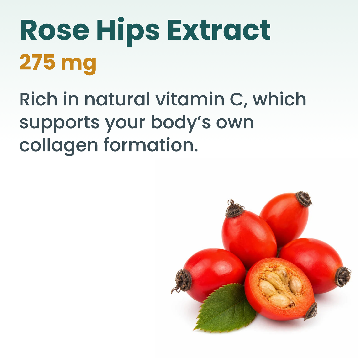 Undenatured Type II Collagen Joint Support Supplement - 40mg Native Collagen with Boswellia Serrata, Rose Hips & Hyaluronic Acid for Joint Comfort, Flexibility & Mobility - 30 Capsules