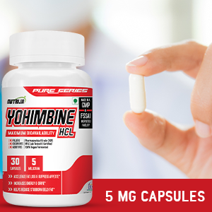 NutriJa Yohimbine 5 MG - 30 Capsules