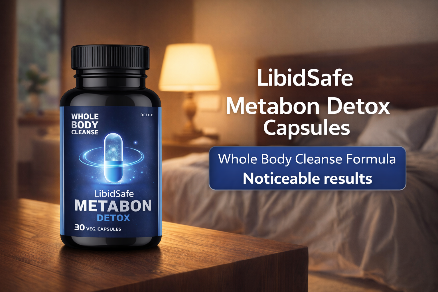 Metabon Detox Capsules – Metabon Whole Body Cleanse Formula with Improved Absorption and Natural Ingredients for Effective Detoxification and Improved Energy Levels