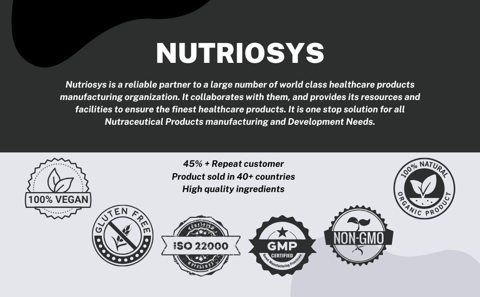 Nutriosys Apple Cider Vinegar 1200mg - 90 Veg Capsules (Pack of 1)