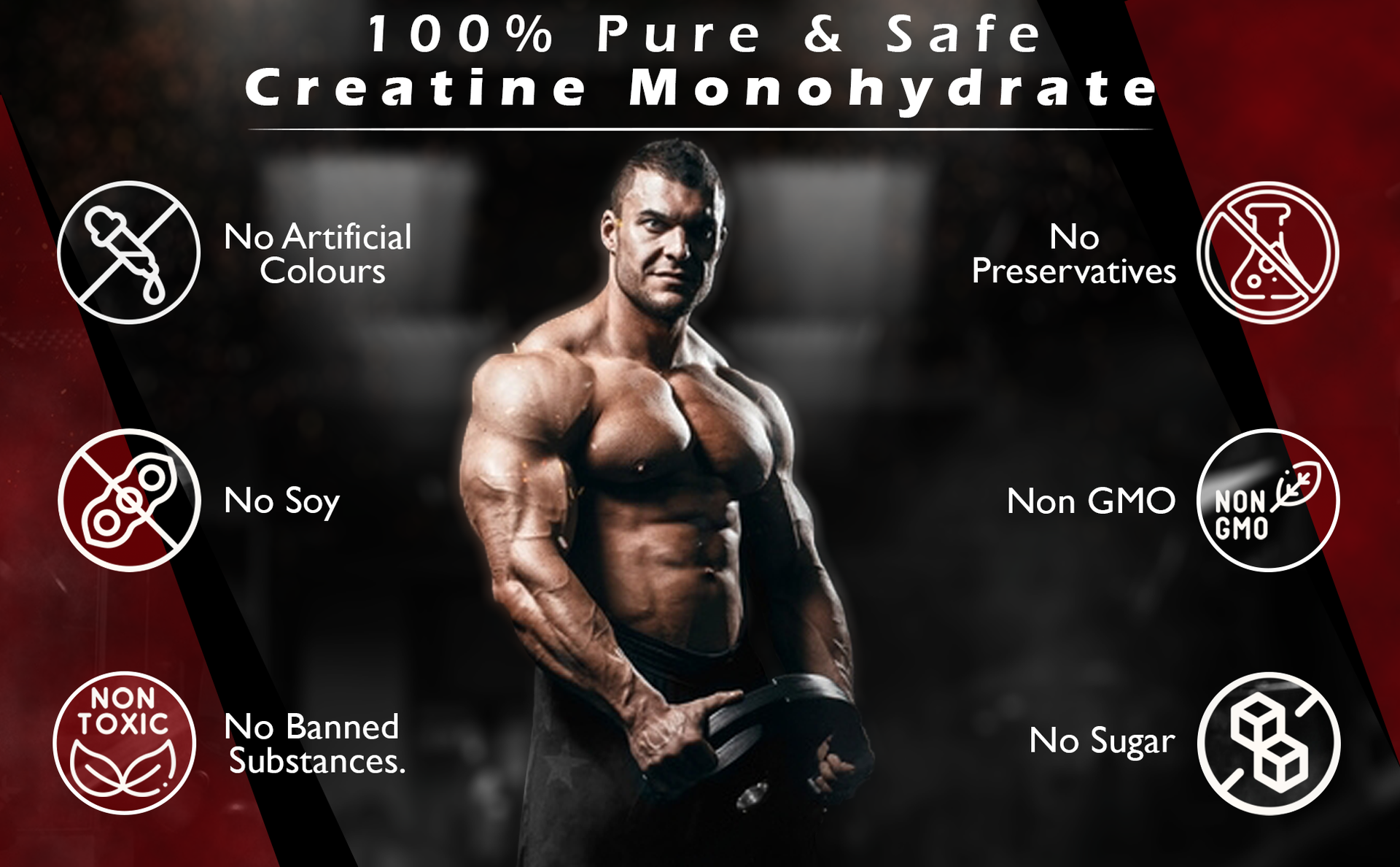 NAKPRO NUTRITION Micronised Creatine Monohydrate | 400g (133 Servings) | Unflavoured | Trustified Certified | Rapid Absorption Pre/Post Workout