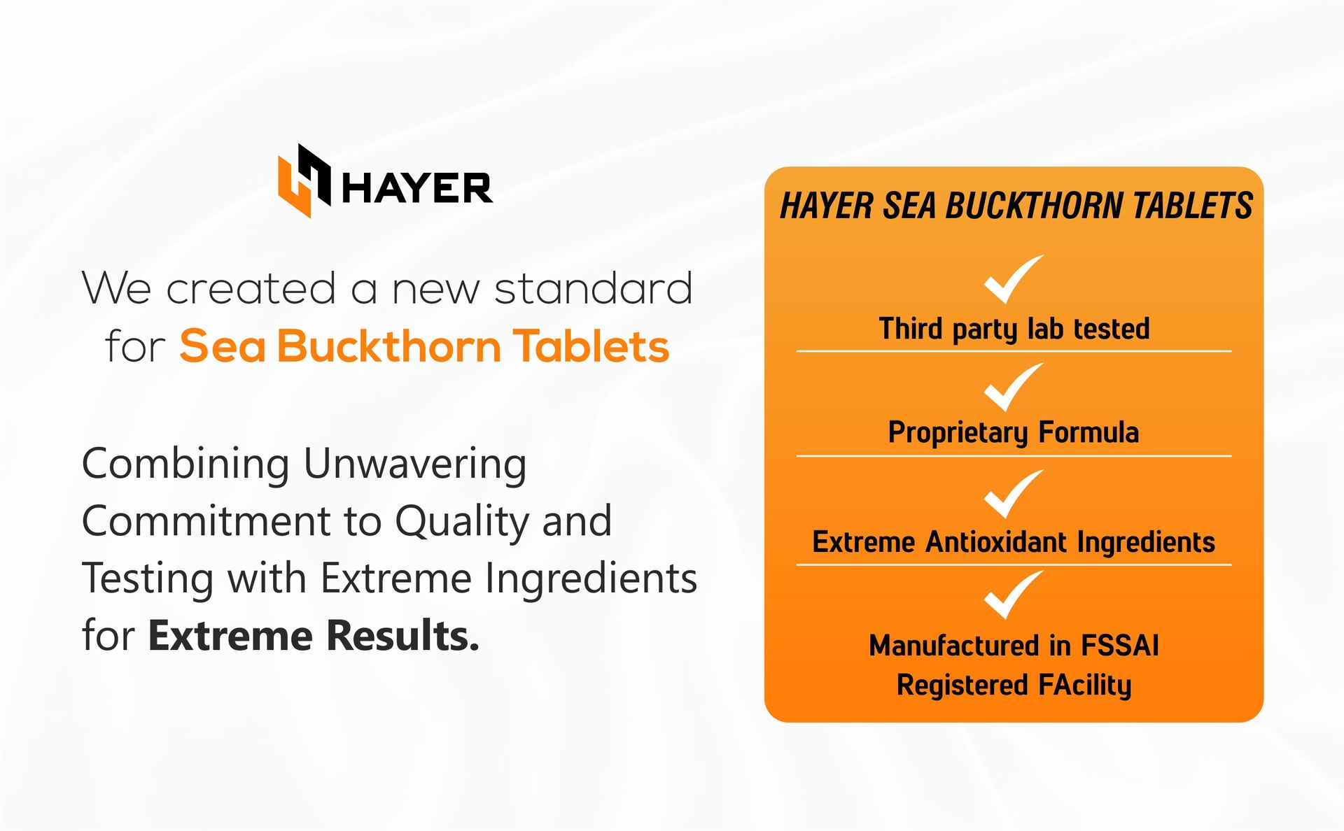 Hayer Sea Buckthorn Seabuckthorn, Help boost Omega 3,6,7,9 Levels 99% High Strength Sea Buckthorn Supplement 60 Tablets