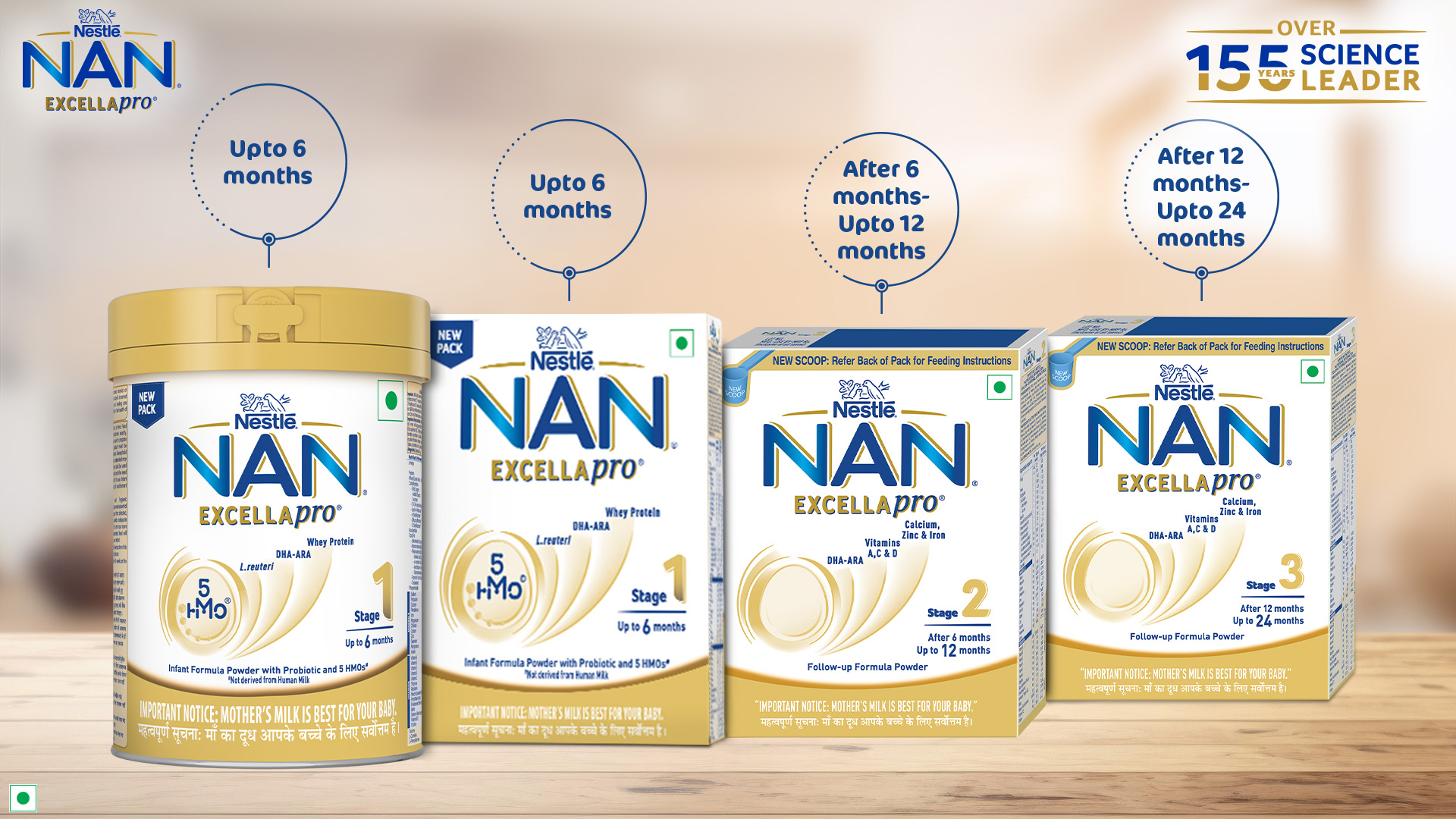NAN EXCELLAPRO Stage 3 | Follow-Up Formula 12-24 Months | DHA-ARA | 400g
