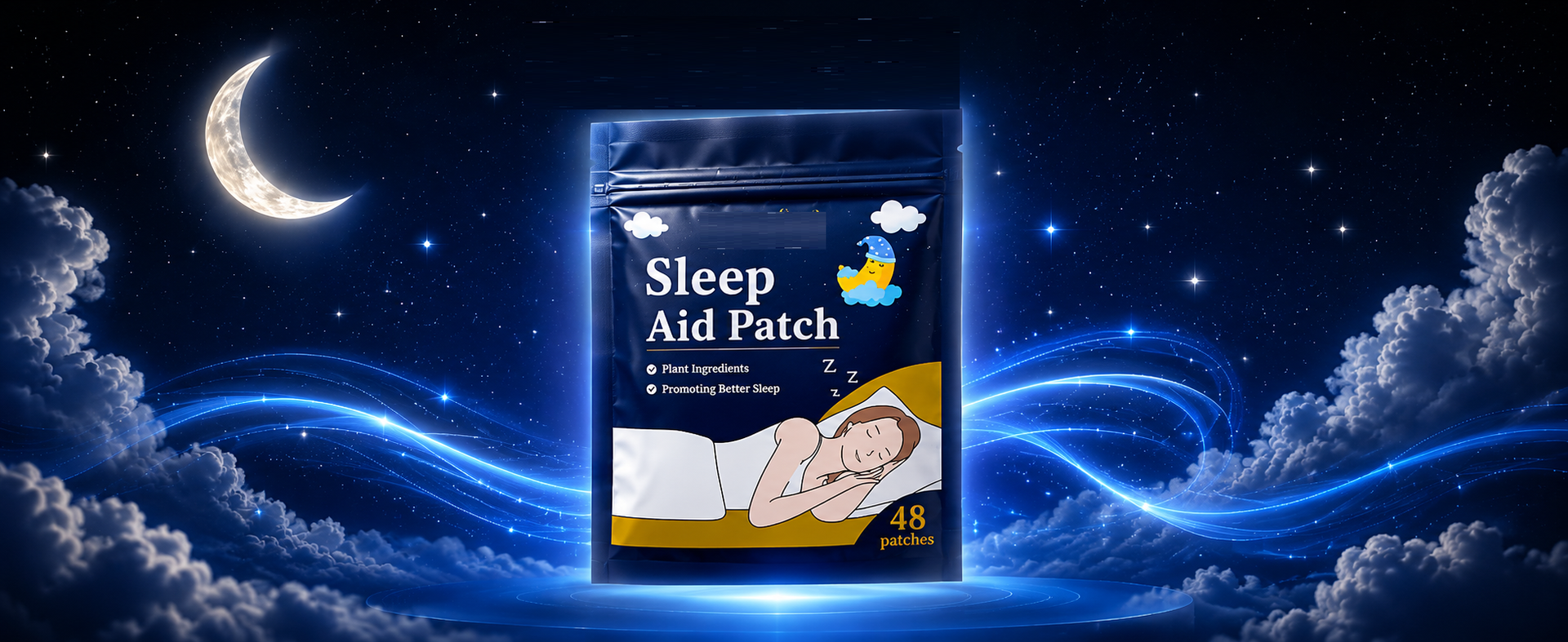 Sleep Patches, 48 Pieces, for Men and Women