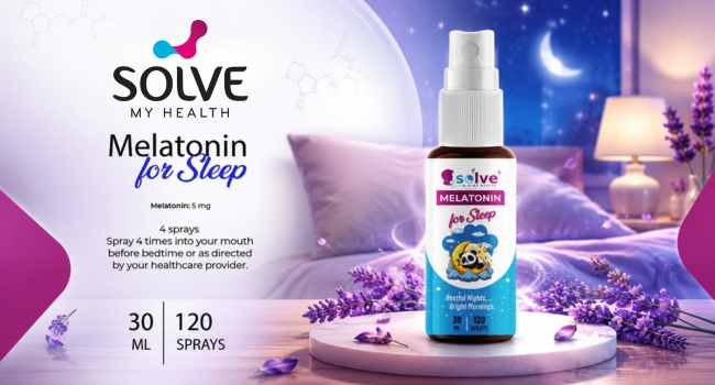 10 mg Melatonin Spray, Melatonin Spray for Sleep 30 ml, Natural Fast-Acting Oral Sleep Aid, Non-Habit Forming, Easy-to-Use Night-Time Supplement
