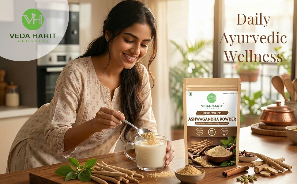 Ashwagandha Powder 200g | Pure Ashwagandha Root Powder for Men & Women | Natural Ayurvedic Adaptogenic Herb | Supports Energy, Vitality & Daily Wellness | Herbal Supplement
