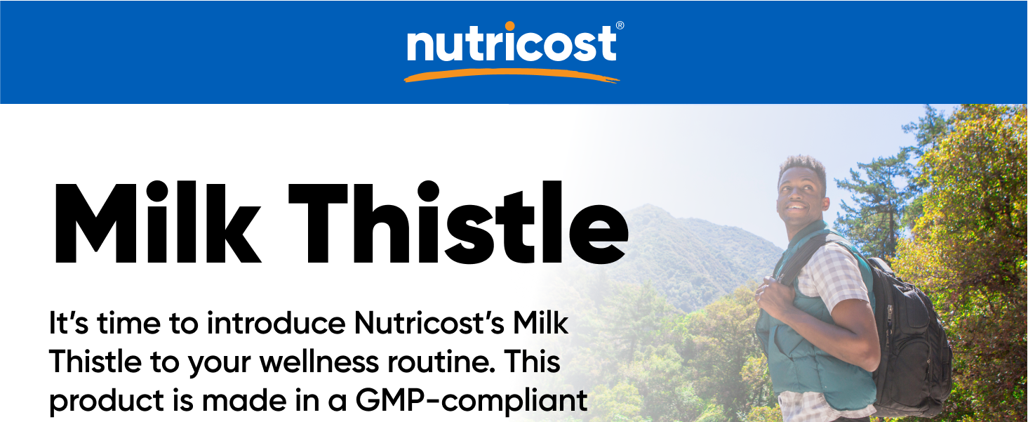 Nutricost Milk Thistle Extract 240 Capsules, 240 Servings, Gluten Free
