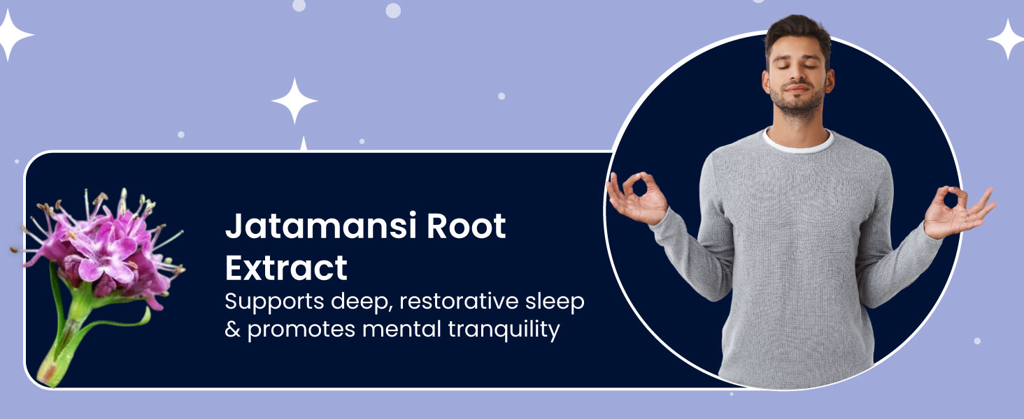 ZEROHARM Sleep Ease | No Melatonin | With Valerian, Ashwagandha, Jatamansi & Hops | Plant-Based Sleep Support | Non-Habit Forming | Promotes Deep Restful Sleep & Relaxation for Men, Women | 60 Tablets