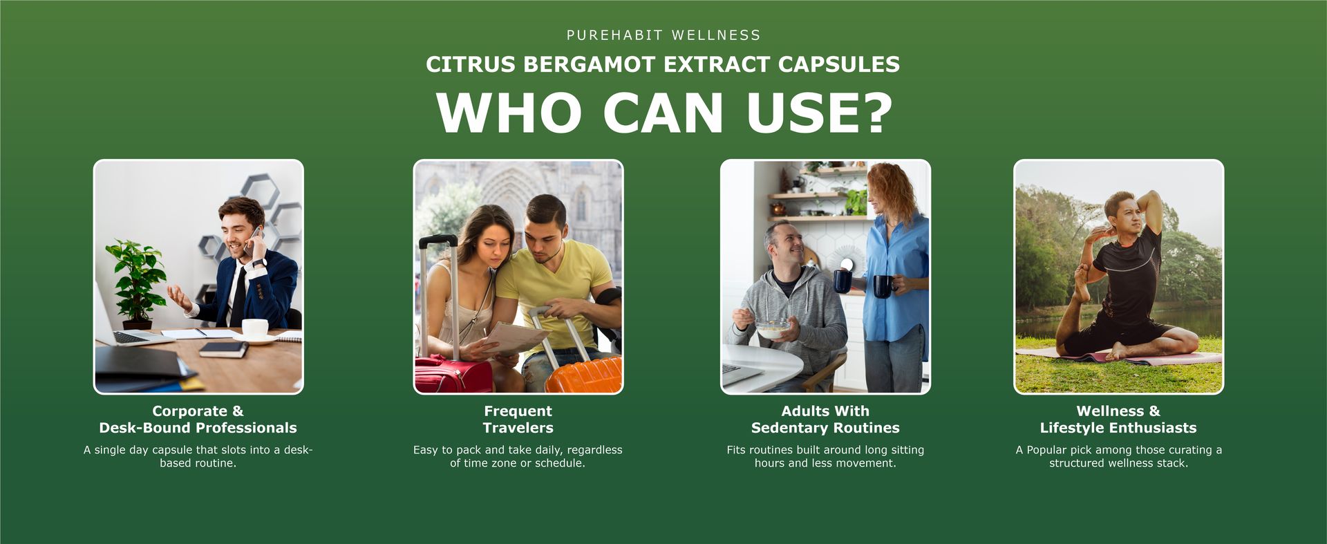 Citrus Bergamot Extract 1000mg, 30:1 Standardised Caps