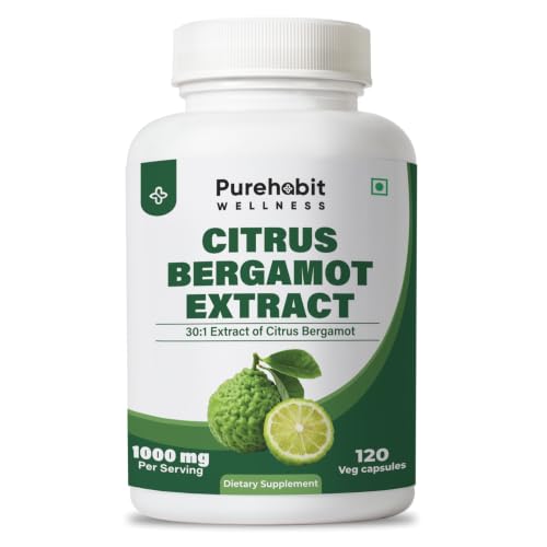 Citrus Bergamot Extract 1000mg, 30:1 Standardised Caps