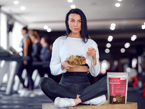 KILOBEATERS High Protein Berry Breakfast Clusters for Fitness Enthusiasts And Weight Watchers, Zero Sugar & Zero Preservative - (1 Kg, Pack of 1)