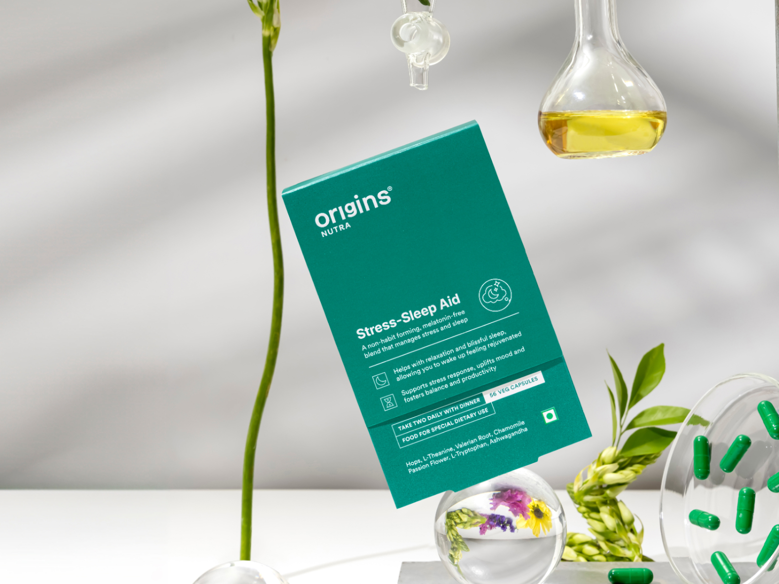 Origins Nutra Stress-Sleep Aid | Melatonin-Free & Non-Habit Forming
