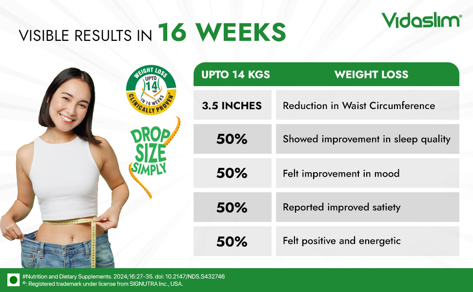 Vidaslim Vanilla Elixir 500g - Protein Powder For Men & Women Weight Control & Management | Clinically Proven Meal Replacement Protein Health Shake | No Added Sugars | 22.8g Protein Per Serve | Green Tea & White Kidney Bean Extracts |