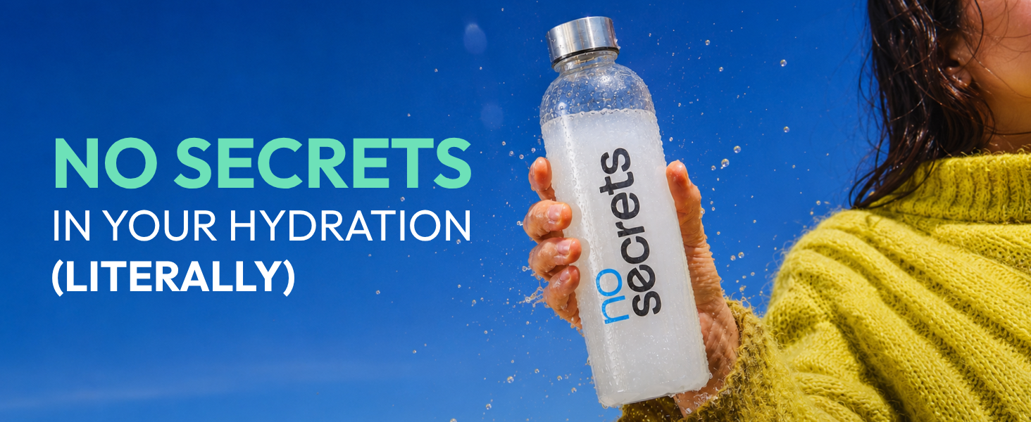 No SECRETS Perfect Hydration Duo – Lime, Orange & Pomegranate - Pack Of 1 (12 Sticks) | Electrolytes & antioxidants | Instant Hydration & Energy | Vegetarian | Daily Hydration & Recovery