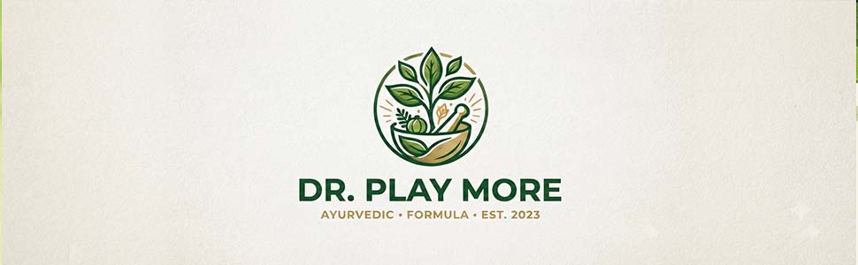Dr. Playmore Herbal Man Power Capsules | Men’s Energy & Stamina Booster with 25 Ayurvedic Herbs | 30 Capsules