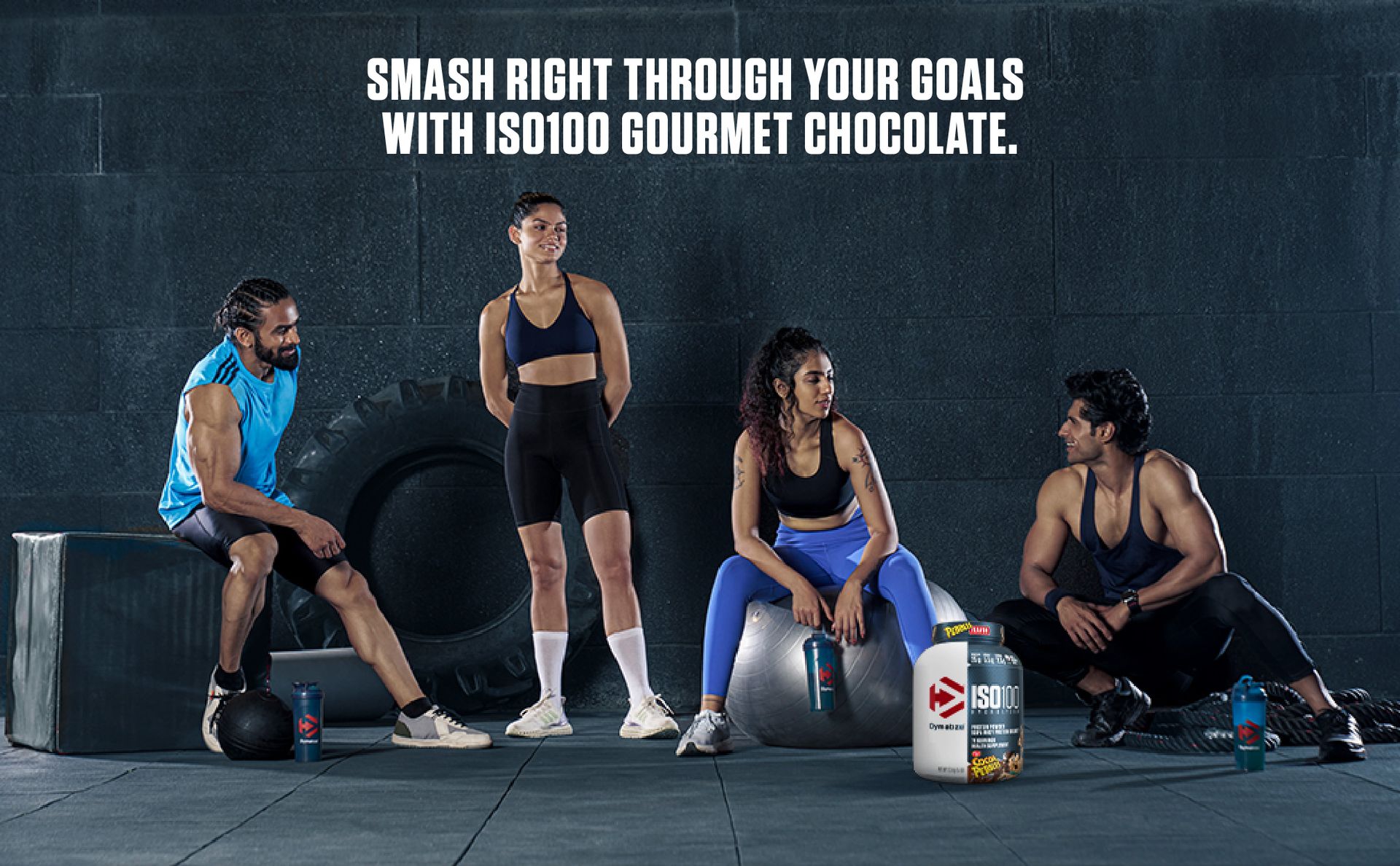 Dymatize Nutrition ISO100 Hydrolyzed Whey Protein Isolate | Fast-Digesting | Muscle Recovery Formula with Amino Acids | Low Sugar & Fat | Cocoa Pebble | 5 Lbs