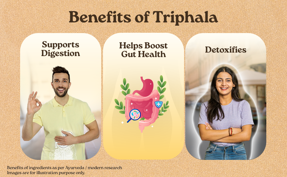 A TATA Product - Organic India Triphala Powder - 100g, Supports Immune System, Colon & Digestion, For Balanced Bowel & Gut Health, Contains Bioactives and Antioxidants, GMP & NPOP Certified Organic