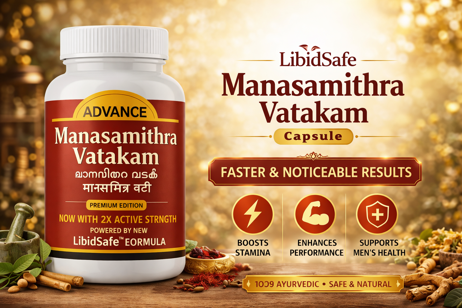 Manasmitra Vatkam Tablet | Ayurvedic Mind & Nerve Wellness Formula | Supports Calmness, Memory & Sleep – 30 Tablets