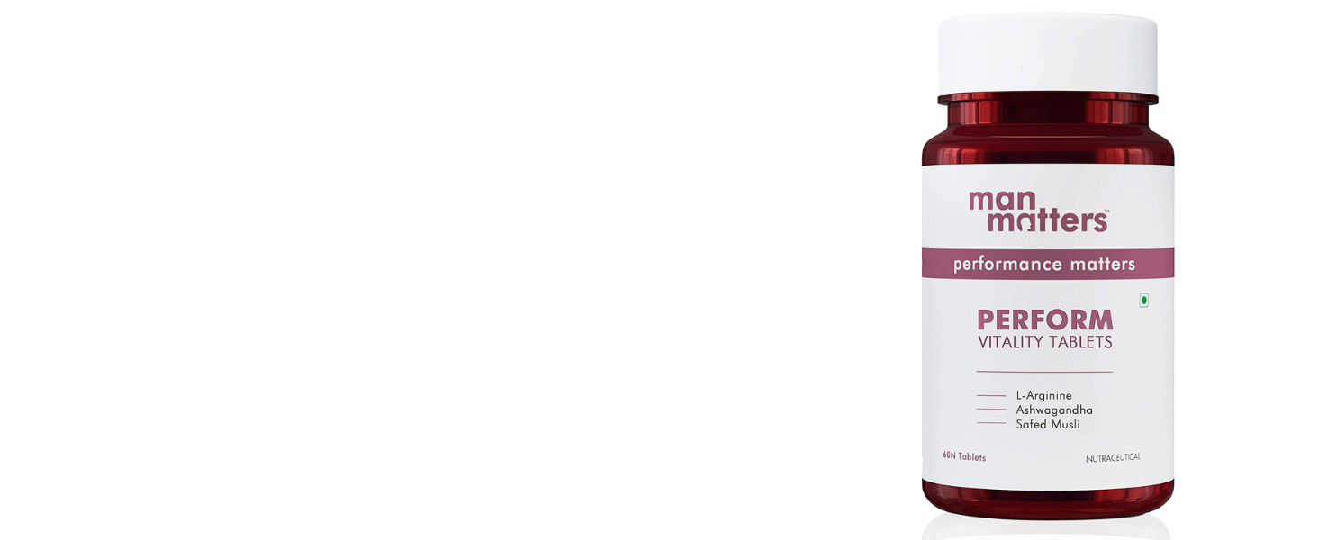Man Matters Muscle Builder for Men | 120 Capsules | With Actives like Ashwagandha, Gokshura & Safed Musli | For Improved Muscle Strength & Recovery, Stamina & Overall Wellbeing