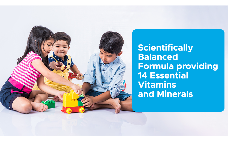 Wellbaby Multivitamin Liquid for Baby (Pack of 3)