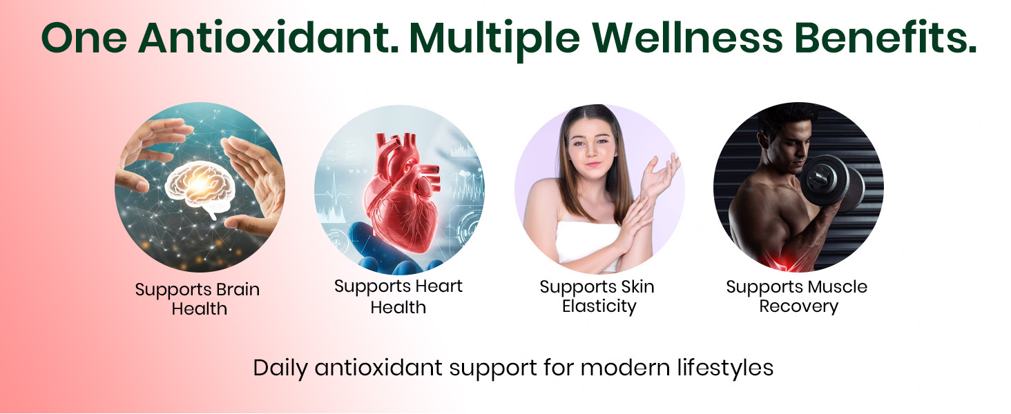 Vlado’s Himalayan Organics Naturally Sourced Astaxanthin 4mg Supplement | Supports Antioxidant Brain,Eye & Skin Health | Improves Muscle Endurance & Recovery, Builds Immunity - 60 Veg Capsules