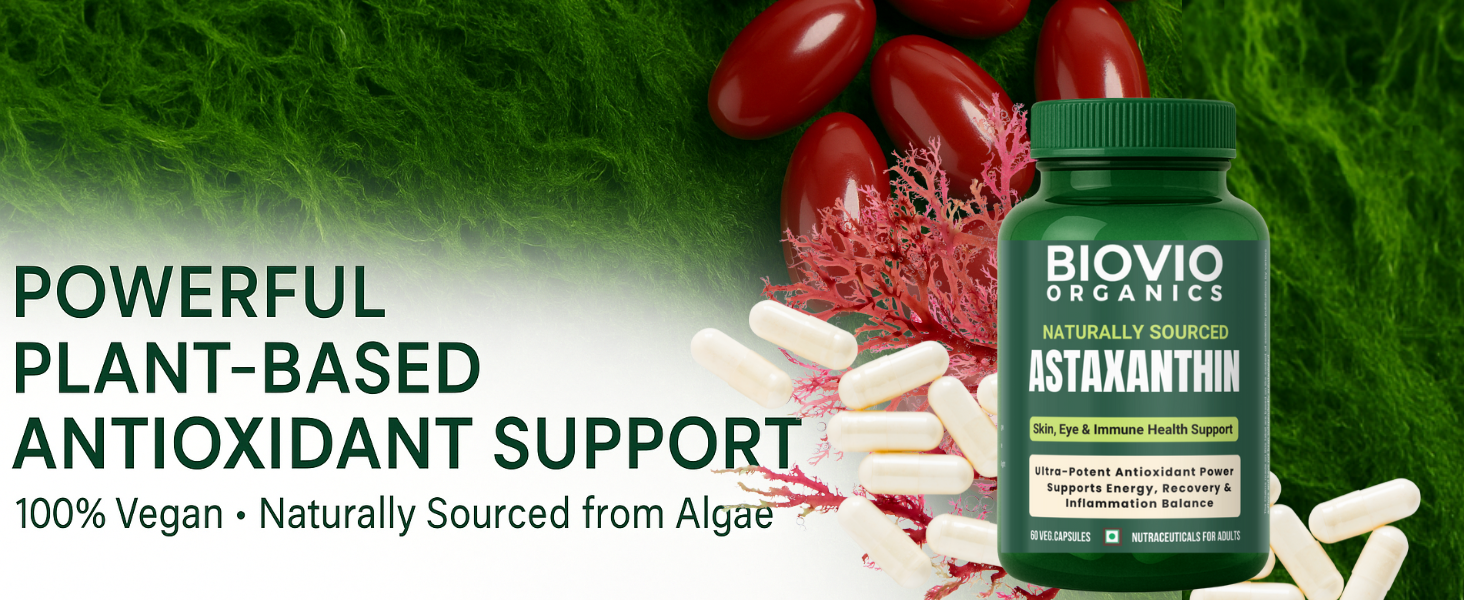 Astaxanthin Supplement, 60 Veg Capsules