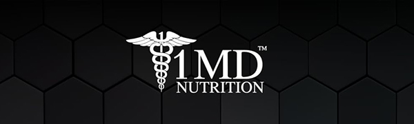 1MD Nutrition Coenzyme Q10 (Co-Q10, Ubiquinol) 100mg - Cardiovascular Health Support - Antioxidant - 60 Tablets