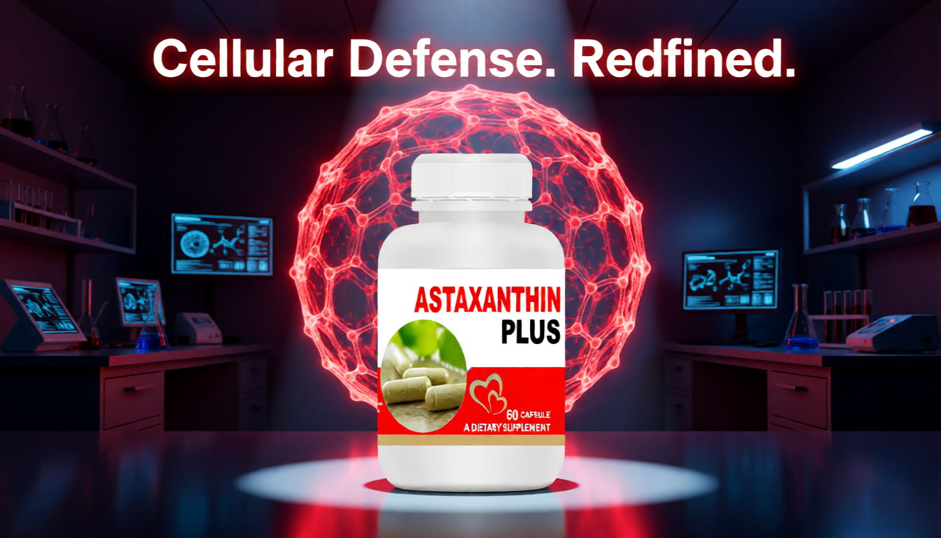Astaxanthin Plus 60 capsules | Super Antioxidant | Supports Healthy Skin & Eyes | Immunity