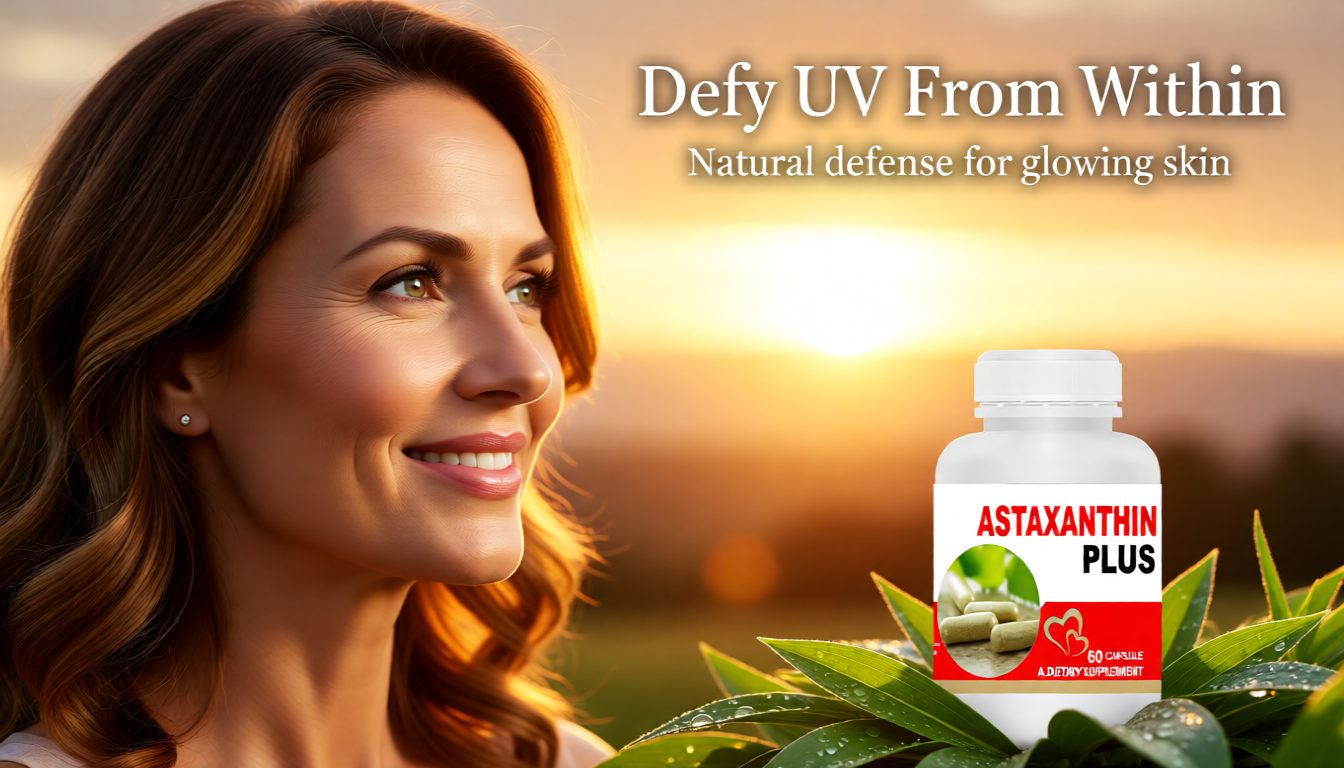 Astaxanthin Plus 60 capsules | Super Antioxidant | Supports Healthy Skin & Eyes | Immunity