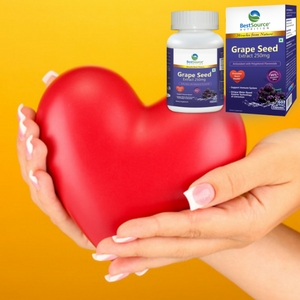 BestSource Grape Seed Extract for Skin & Antioxidant Support,60 Veg Caps